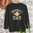 Baseball Dad Sports With Bats And Ball Graphic Men Sweatshirt Baseball Dad Sports With Bats And Ball Graphic Men Sweatshirt