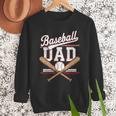 Baseball Dad Sports Lover Father's Day Father In Law Men Sweatshirt