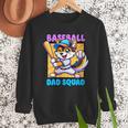 Baseball Dad Squad Fox On The Bat Men Sweatshirt Baseball Dad Squad Fox On The Bat Men Sweatshirt