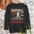 Baseball Dad Vintage Baseball Father’s Day Men Sweatshirt