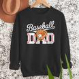 Baseball Dad Vintage Sports Fathers Day Baseball Fan Men Sweatshirt Baseball Dad Vintage Sports Fathers Day Baseball Fan Men Sweatshirt