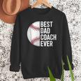 Best Baseball Dad Coach Ever Retro Father Baseball Coach Dad Men Sweatshirt Best Baseball Dad Coach Ever Retro Father Baseball Coach Dad Men Sweatshirt