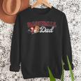 Cheer Baseball Dad My Favorite Cheerleader Calls Me Dad Red Men Sweatshirt