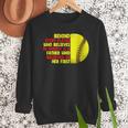 Dad Of Ballers Behind Every Softball Player Baseball Dads Men Sweatshirt Dad Of Ballers Behind Every Softball Player Baseball Dads Men Sweatshirt