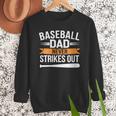 Father Fathers Day Baseball Lovers Baseball Dad Homerun Men Sweatshirt Father Fathers Day Baseball Lovers Baseball Dad Homerun Men Sweatshirt