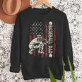 Fathers Day Baseball Dad Flag Dad Men Baseball Catcher Men Sweatshirt Fathers Day Baseball Dad Flag Dad Men Baseball Catcher Men Sweatshirt