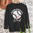 The Last Home Run Season Senior Baseball Dad 2025 2 SIDES Men Sweatshirt
