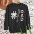 Number One Baseball Dad Fathers Day Baseball Player Dad Men Sweatshirt Number One Baseball Dad Fathers Day Baseball Player Dad Men Sweatshirt