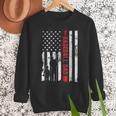 Proud Baseball Dad American Flag Sports Father Day Men Sweatshirt Proud Baseball Dad American Flag Sports Father Day Men Sweatshirt