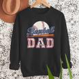 Retro Baseball Dad Father's Day Men Sweatshirt Retro Baseball Dad Father's Day Men Sweatshirt