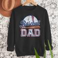 Vintage Baseball Dad Happy Fathers Day For Men Sports Lovers Men Sweatshirt Vintage Baseball Dad Happy Fathers Day For Men Sports Lovers Men Sweatshirt