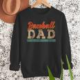 Vintage Baseball Dad Most Stressful Position On The Team Men Sweatshirt Vintage Baseball Dad Most Stressful Position On The Team Men Sweatshirt