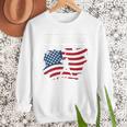 Baseball DAD American Flag Patriotic Father's Day Premium Men Sweatshirt Baseball DAD American Flag Patriotic Father's Day Premium Men Sweatshirt