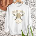 Baseball Dad Crossed Bats Cool Sports Fan Vintage Premium Men Sweatshirt Baseball Dad Crossed Bats Cool Sports Fan Vintage Premium Men Sweatshirt