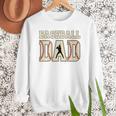 Baseball Dad Distressed Bold Stitch Graphic Sports Father Premium Men Sweatshirt Baseball Dad Distressed Bold Stitch Graphic Sports Father Premium Men Sweatshirt