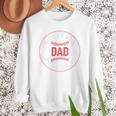 Baseball Dad Father Family Matching Premium Men Sweatshirt