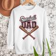 Baseball Dad Fathers Day Game Day Toddler Kids Sport Lovers Men Sweatshirt Baseball Dad Fathers Day Game Day Toddler Kids Sport Lovers Men Sweatshirt