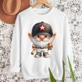 Baseball Dad Gnome For Baseball Lover With Winner Trophy Premium Tri-Blend Men Sweatshirt Baseball Dad Gnome For Baseball Lover With Winner Trophy Premium Tri-Blend Men Sweatshirt