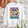 Baseball Dad Squad Fox On The Bat Raglan Baseball Tee Men Sweatshirt Baseball Dad Squad Fox On The Bat Raglan Baseball Tee Men Sweatshirt