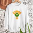 Baseball Father's Day Joke Vintage Baseball Dad Premium Men Sweatshirt
