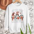 Basketball Gnomies Have Fun For Baseball Dad And Coach Premium Men Sweatshirt