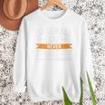 Father Fathers Day Baseball Lovers Baseball Dad Homerun Premium Men Sweatshirt