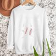 Fathers Cute Vintage Baseball Dad Sport Lovers Batter Player Raglan Baseball Tee Men Sweatshirt