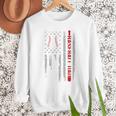 Father's Day USA Flag Patriotic Baseball Dad Premium Men Sweatshirt Father's Day USA Flag Patriotic Baseball Dad Premium Men Sweatshirt
