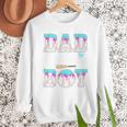Ice Cream Baseball Dad Birthday Boy Drip Bat Sweet Baseball Premium Men Sweatshirt