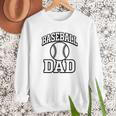 Minimalist Baseball Dad Men Sweatshirt Minimalist Baseball Dad Men Sweatshirt