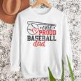 Vintage One Proud Baseball Dad Sporty Humor Men Sweatshirt Vintage One Proud Baseball Dad Sporty Humor Men Sweatshirt
