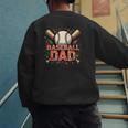 Baseball Dad Camouflage Tee For Proud Fathers Men's Sweatshirt Back Print Baseball Dad Camouflage Tee For Proud Fathers Men's Sweatshirt Back Print