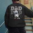 Baseball Dad Goose Sports Lover Father's Day Tee Men's Sweatshirt Back Print Baseball Dad Goose Sports Lover Father's Day Tee Men's Sweatshirt Back Print