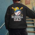 Baseball Dad Happy Fathers Day For Men Boys Kids Men's Sweatshirt Back Print Baseball Dad Happy Fathers Day For Men Boys Kids Men's Sweatshirt Back Print