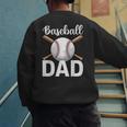 Baseball Dad Happy Fathers Day For Men Boys Men's Sweatshirt Back Print Baseball Dad Happy Fathers Day For Men Boys Men's Sweatshirt Back Print