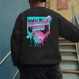 Baseball Dad Home Plate Ice Cream Drip Father's Day Men's Sweatshirt Back Print Baseball Dad Home Plate Ice Cream Drip Father's Day Men's Sweatshirt Back Print