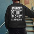 Baseball Dad Joke Men's Sweatshirt Back Print Baseball Dad Joke Men's Sweatshirt Back Print