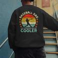 Baseball Dad Like A Regular Dad But Cooler Men's Sweatshirt Back Print Baseball Dad Like A Regular Dad But Cooler Men's Sweatshirt Back Print