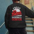 Baseball Dad Shirt Proud Dad Of A Baseball 2025 Senior Men's Sweatshirt Back Print Baseball Dad Shirt Proud Dad Of A Baseball 2025 Senior Men's Sweatshirt Back Print