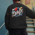 Baseball Dad Sports Fan Father Dada Men Baseball Fathers Day Men's Sweatshirt Back Print Baseball Dad Sports Fan Father Dada Men Baseball Fathers Day Men's Sweatshirt Back Print