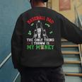 Baseball Dad The Only Thing I Throw Is My Money Father Daddy Men's Sweatshirt Back Print Baseball Dad The Only Thing I Throw Is My Money Father Daddy Men's Sweatshirt Back Print