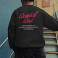 Baseball Dad Travel Ball Little League Husband Wedding Men's Sweatshirt Back Print Baseball Dad Travel Ball Little League Husband Wedding Men's Sweatshirt Back Print