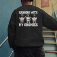 Baseball Saying For Hot Dog Lover And Baseball Dad Men's Sweatshirt Back Print