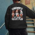 Basketball Gnomies Have Fun For Baseball Dad And Coach Men's Sweatshirt Back Print Basketball Gnomies Have Fun For Baseball Dad And Coach Men's Sweatshirt Back Print