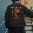 Coach Of The Year – Baseball Dad Every Year Men's Sweatshirt Back Print
