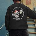 The Misadventures Of A Baseball Dad Men's Sweatshirt Back Print The Misadventures Of A Baseball Dad Men's Sweatshirt Back Print