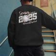 Proud Stepdad Of A 2025 Senior Baseball Dad Graduation Men's Sweatshirt Back Print Proud Stepdad Of A 2025 Senior Baseball Dad Graduation Men's Sweatshirt Back Print