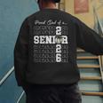 Senior 2026 Baseball Dad Class Of 2026 Proud Dad Men's Sweatshirt Back Print