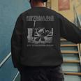 Softball Dad Like a Baseball Dad But With Bigger Balls Men's Sweatshirt Back Print Softball Dad Like a Baseball Dad But With Bigger Balls Men's Sweatshirt Back Print