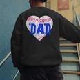 Softball Dad Baseball Dad Tee Ball Dad Men's Sweatshirt Back Print Softball Dad Baseball Dad Tee Ball Dad Men's Sweatshirt Back Print